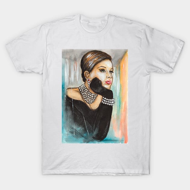 Liv Tyler T-Shirt by Svetlana Pelin